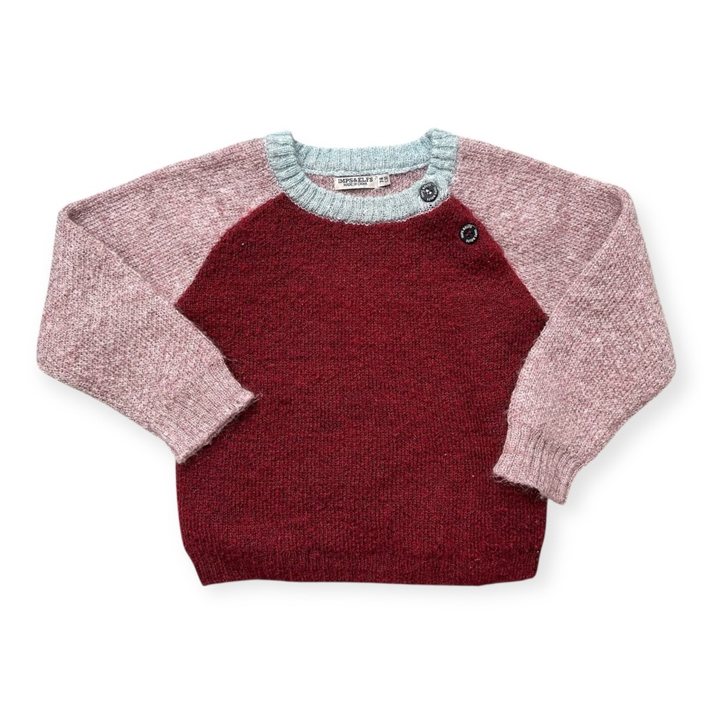 Imps & Elfs color block sweater